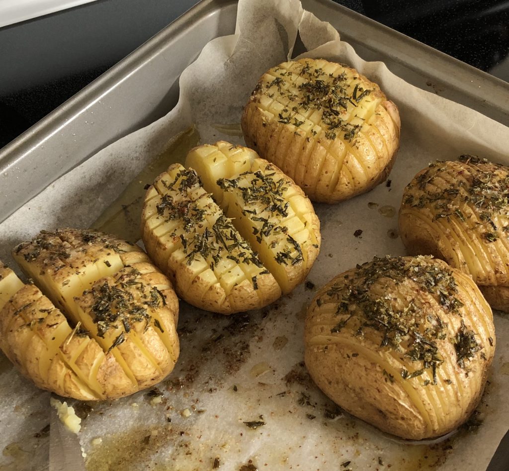 Cold River Gold Hasselback Easter Potatoes Green Thumb Farms